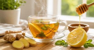 Cómo preparar té de jengibre con limón para el resfriado de forma correcta