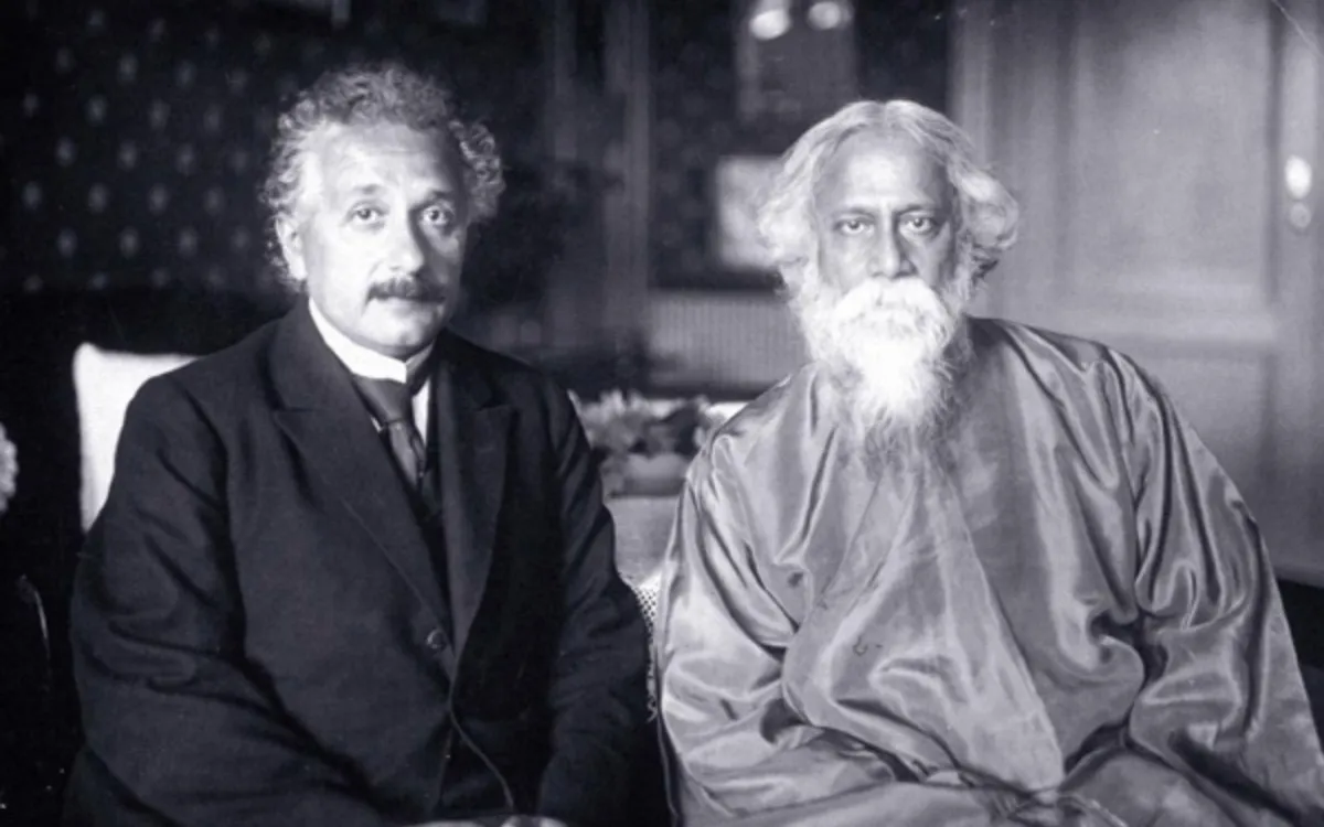 EINSTEIN Y TAGORE EN LA ENTREVISTA DEL SIGLO