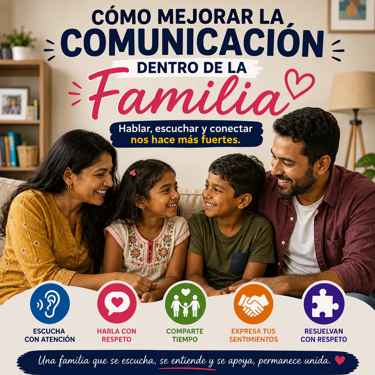 Cómo mejorar la comunicación dentro de la familia