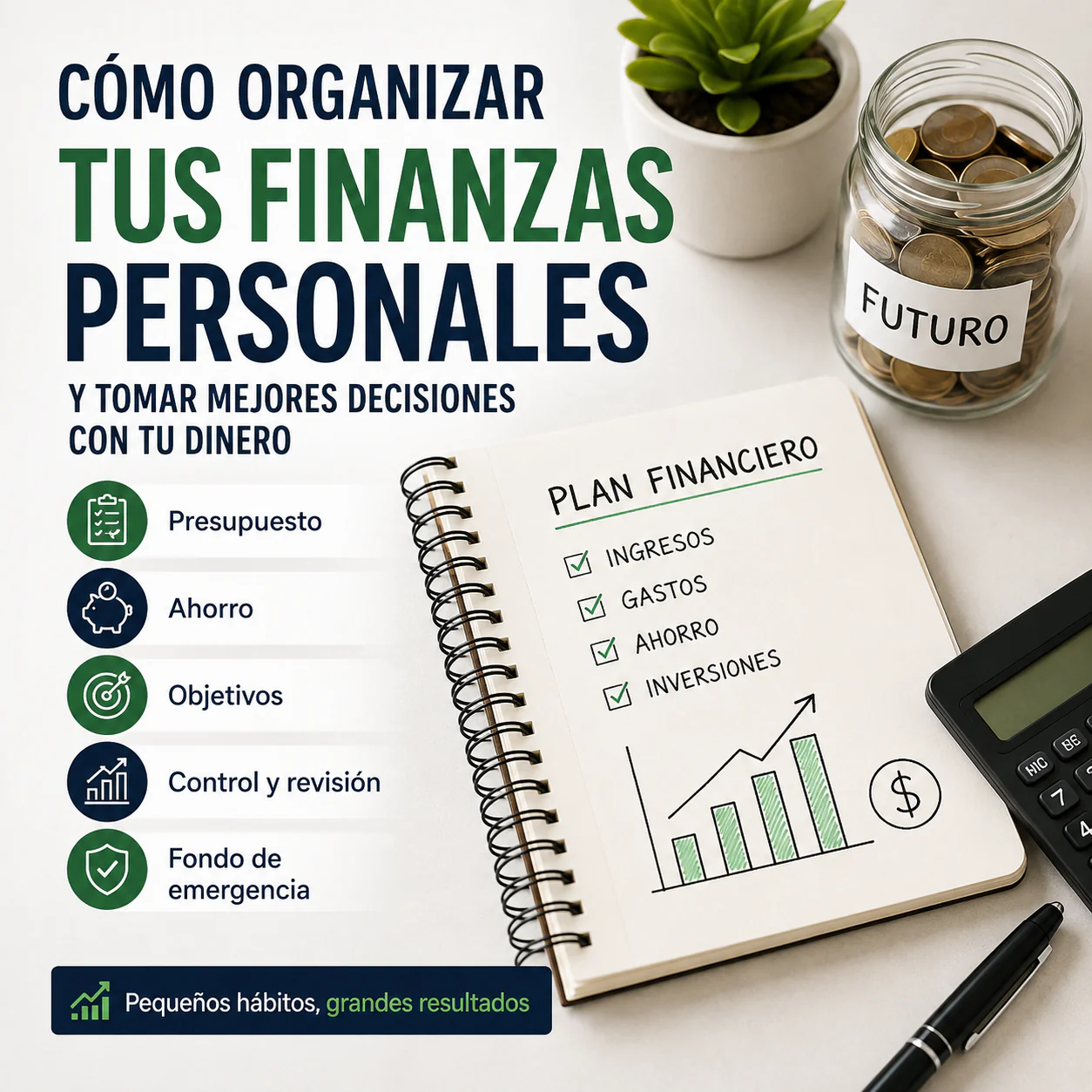 Cómo organizar tus finanzas personales y tomar mejores decisiones con tu dinero 2026 Cómo organizar tus finanzas personales y tomar mejores decisiones con tu dinero