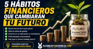 5 hábitos financieros que pueden cambiar tu futuro