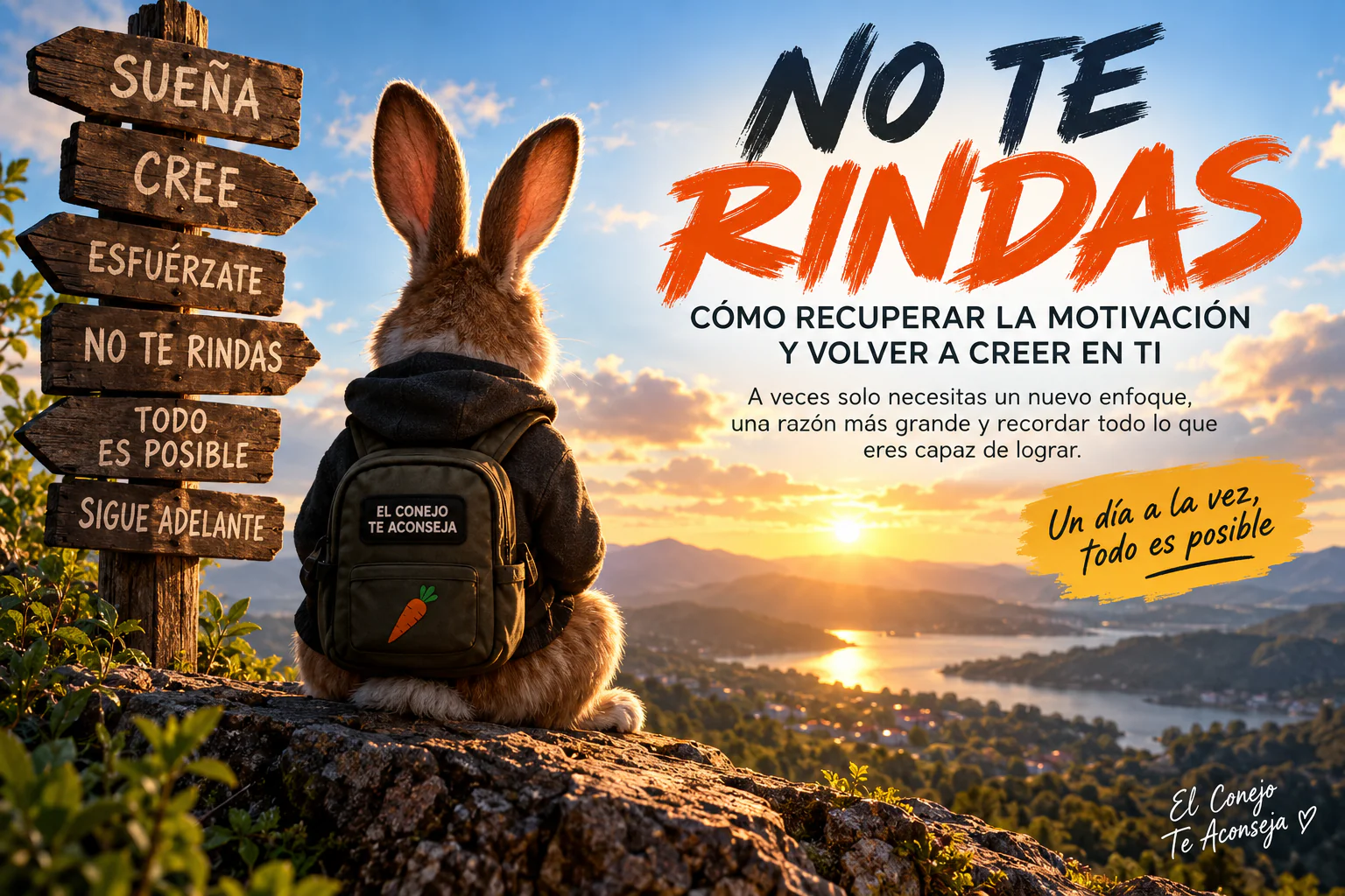 No te rindas: cómo recuperar la motivación y volver a creer en ti